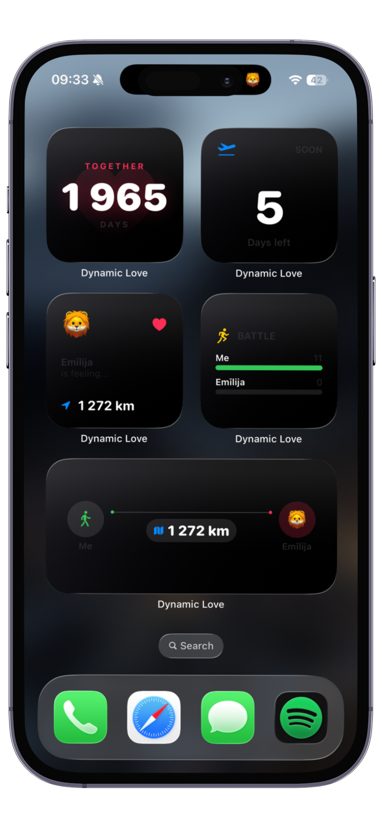 iOS Widgets Preview